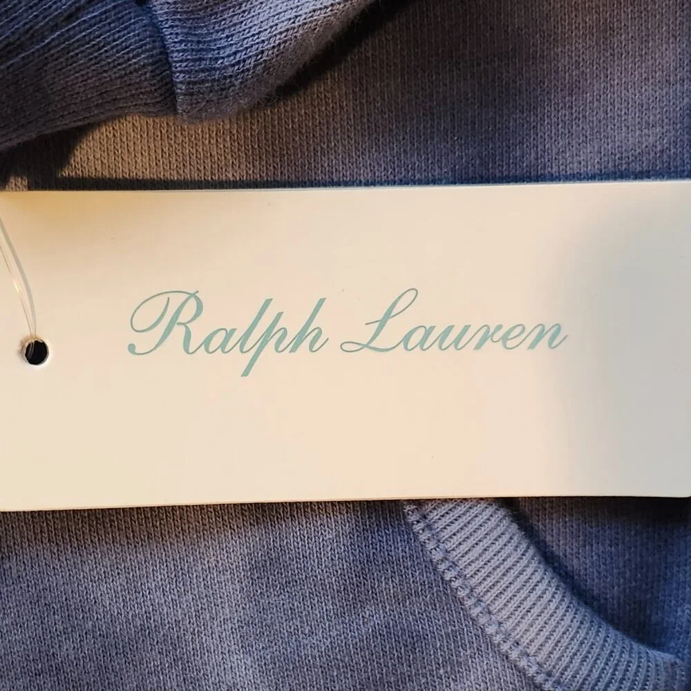 Polo Ralph Lauren baby boy Tie-Dye Fleece Coverall size 6 months $50 price BNWT - Picture 5 of 6